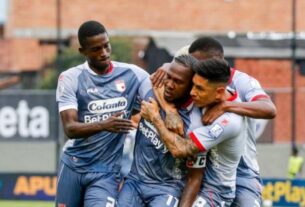 Independiente Santa Fe goleó 7-1 al Envigado