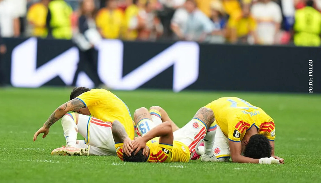 Colombia tras la eliminación por penales ante Suiza.