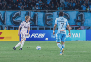 A. Llinas en la derrota vs. O'Higgins.