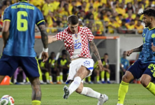 Derrota de Colombia ante Croacia en Estados Unidos.