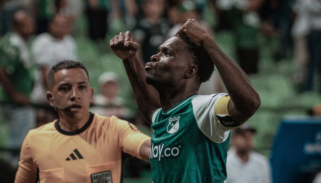 Hurtado celebra de penalti frente al DIM