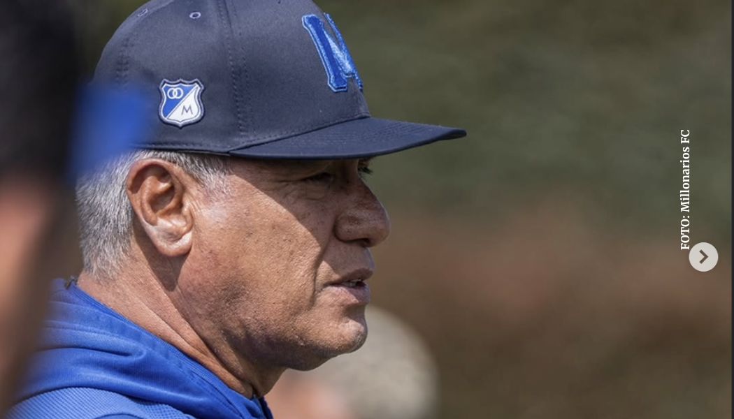 Hernán Torres entrenando a Millonarios