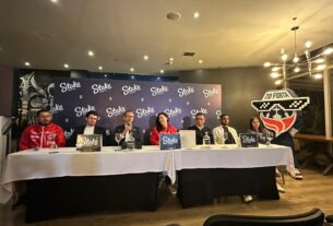 Fortaleza y Stake en rueda de prensa