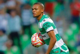 Harold Preciado con Santos Laguna en Liga MX