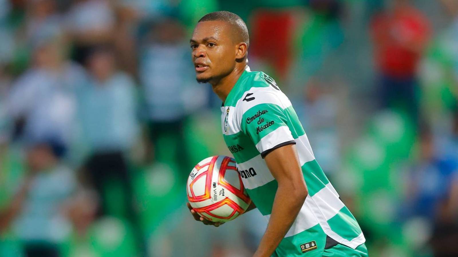 Harold Preciado con Santos Laguna en Liga MX